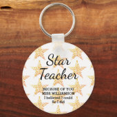 STAR-TEACHER | Ik zou  kunnen zijn Sleutelhanger (Voorkant)