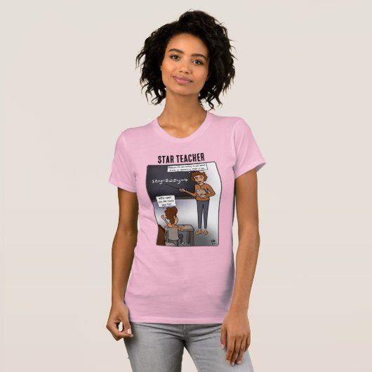 Star Teacher T-shirt voor dames (Voorkant volledig)