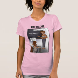 Star Teacher T-shirt voor dames