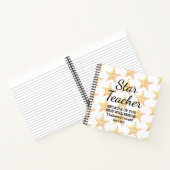 STAR-TEACHERAPPARAAT dacht ik dat ik me kon aanpas Notitieboek (Binnen)