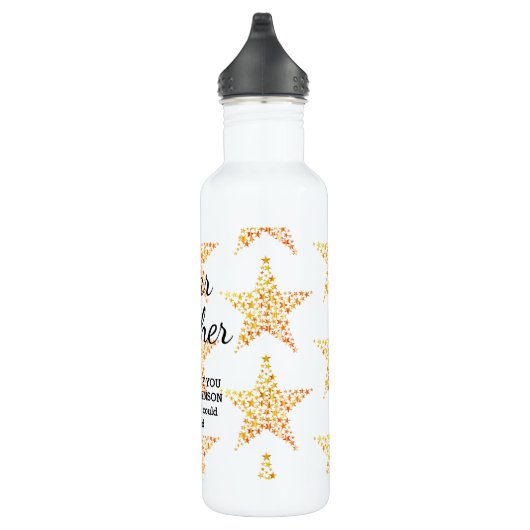 STAR-TEACHERAPPARAAT dacht ik dat ik me kon aanpas Waterfles (Rechts)