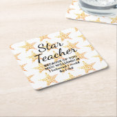 STAR-TEACHERAPPARAAT VOOR U KARTONNEN ONDERZETTERS (Schuin)