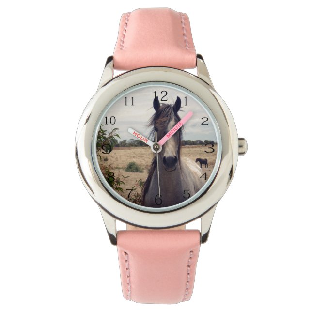 Star The Arab Horse Horloge (Voorkant)