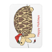  Star Tortoise vakantiemagneet Magneet (Verticaal)