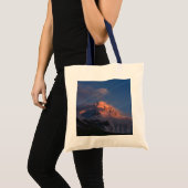 Star Trail Everest Tibet, China Tote Bag (Voorkant (product))