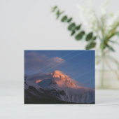 Star Trail | Mt. Everest Tibet, China Briefkaart (Staand voorkant)