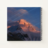 Star Trail | Mt. Everest Tibet, China Notitieboek (Achterkant)