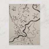 Star Trails Briefkaart (Voorkant)