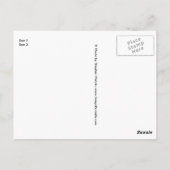 Star Trails en Northern Lights Aurora borealis Briefkaart (Achterkant)