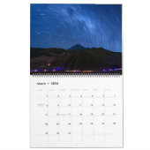 Star Trails Kalender (Mar 2026)