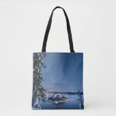 Star Trails | Nationaal park Crater Lake Tote Bag (Voorkant)