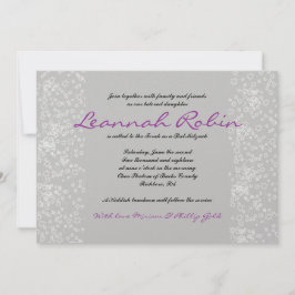 STAR TREE Bar Bat Mitzvah Uitnodiging