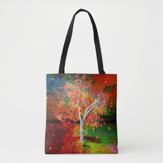 Star Tree-tas Tote Bag (Voorkant)
