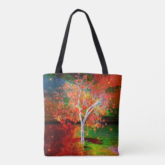 Star Tree-tas Tote Bag (Achterkant)