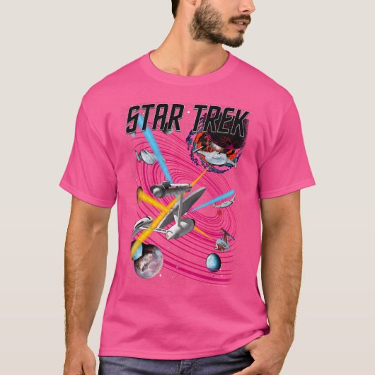 Star Trek: De originele serie Planetaire Ruimtevle T-shirt (Voorkant)