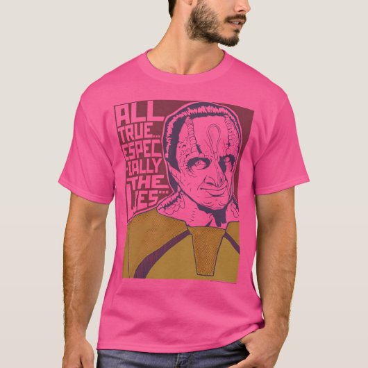 Star Trek Deep Space Nine Garak All True T-shirt (Voorkant)