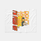 Star Trek_ Lower Decks Shaxs Ed Off Quote Premium  Fleece Deken (Voorkant (Horizontaal))