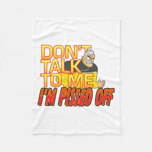 Star Trek_ Lower Decks Shaxs Ed Off Quote Premium  Fleece Deken (Voorkant)