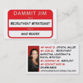 Star Trek Name Badge - Cool Visitekaartjes (Voorkant / Achterkant)