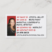 Star Trek Name Badge - Cool Visitekaartjes (Achterkant)