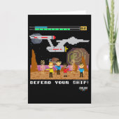 Star Trek Originele Serie Pixel Videogame  Kaart (Voorkant)