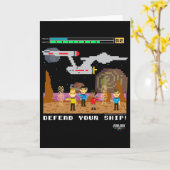 Star Trek Originele Serie Pixel Videogame  Kaart (Gele Bloem)