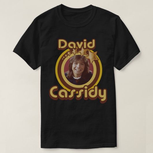 Star Tribute David Cassidy Classic T-Shirt (Design voorkant)