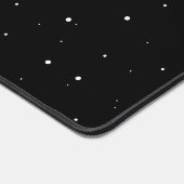 Star Trio in zwart-wit met boodschap en naam Bureaumat (Hoek)