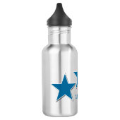 Star Trio Liberty Bottle, blauw Waterfles (Links)