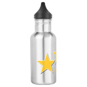 Star Trio Liberty Bottle, geel Waterfles (Links)