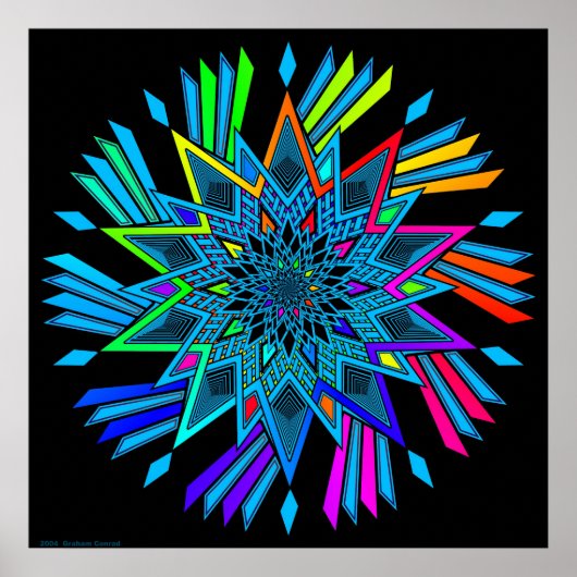 Star Twirl Poster (Voorkant)