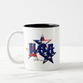 Star USA Tweekleurige Koffiemok (Links)