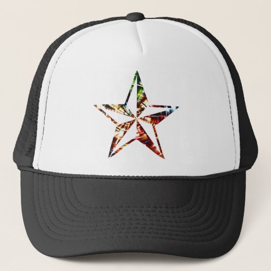 Star V6 - Sparkle Red Trucker Pet (Voorkant)