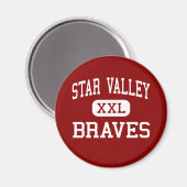 Star Valley - Dappere - Middelbare school - Afton Magneet (Voorkant / Achterkant)