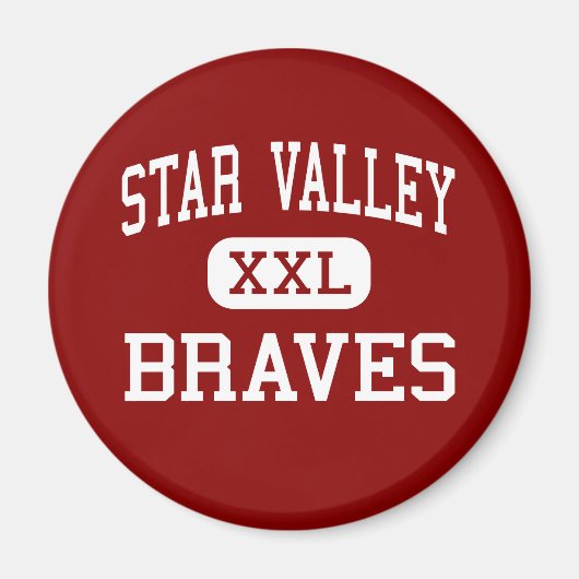 Star Valley - Dappere - Middelbare school - Afton Magneet (Voorkant)