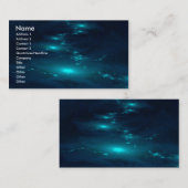 Star Valley Modern Abstracte fractal Art Visitekaartje (Voorkant / Achterkant)