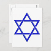 STAR VAN DAVID BRIEFKAART (Voorkant / Achterkant)