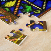 STAR VAN DAVID EN MENORAH LEGPUZZEL (Zijkant)