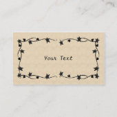 Star Vine-Visitekaartje Visitekaartje (Achterkant)