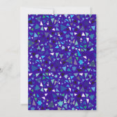 STAR WALL Bar Bat Mitzvah Uitnodiging (Achterkant)