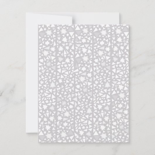 STAR WALL Joods Weddenschap Kaart (Achterkant)