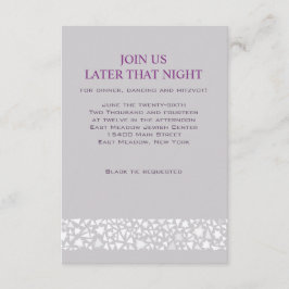 STAR WALL Joodse Bruiloft Receptie Party Kaart