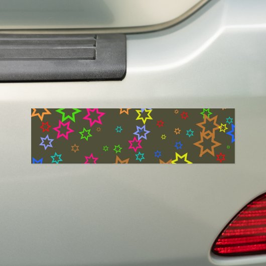 Star Wallpaper Bumpersticker (Op auto)