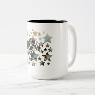 Star Warrior Tweekleurige Koffiemok