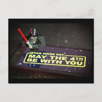 Star Wars-dag wenskaart (4 mei) Briefkaart