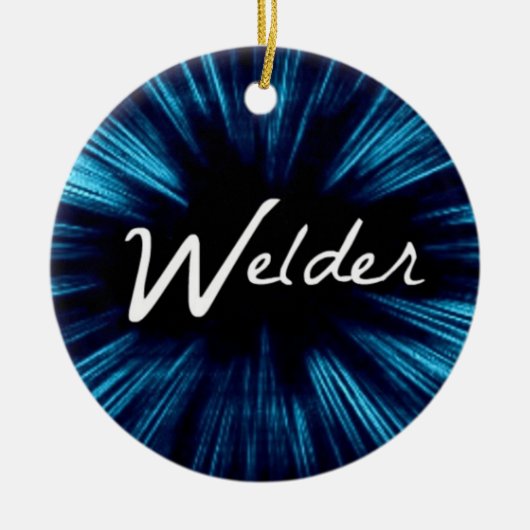 Star Welder Keramisch Ornament (Voorkant)