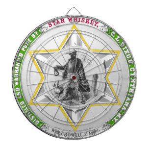  Star Whiskey-dartboard Dartbord