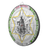 Star Whiskey-dartboard Dartbord (Voorkant Rechts)