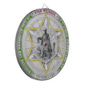 Star Whiskey-dartboard Dartbord (Voorkant Links)