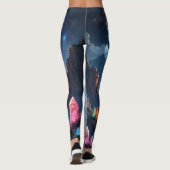 Star Whisper Fox – Bewaarder van Kristal Licht.  Leggings (Achterkant)